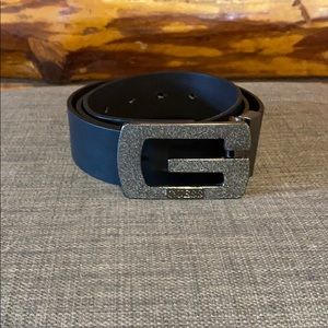 Guess reversible leather belt